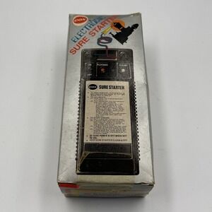 Vintage 1978 Cox Hobbies Electronic Sure Starter RC Model Engine Starter NOS
